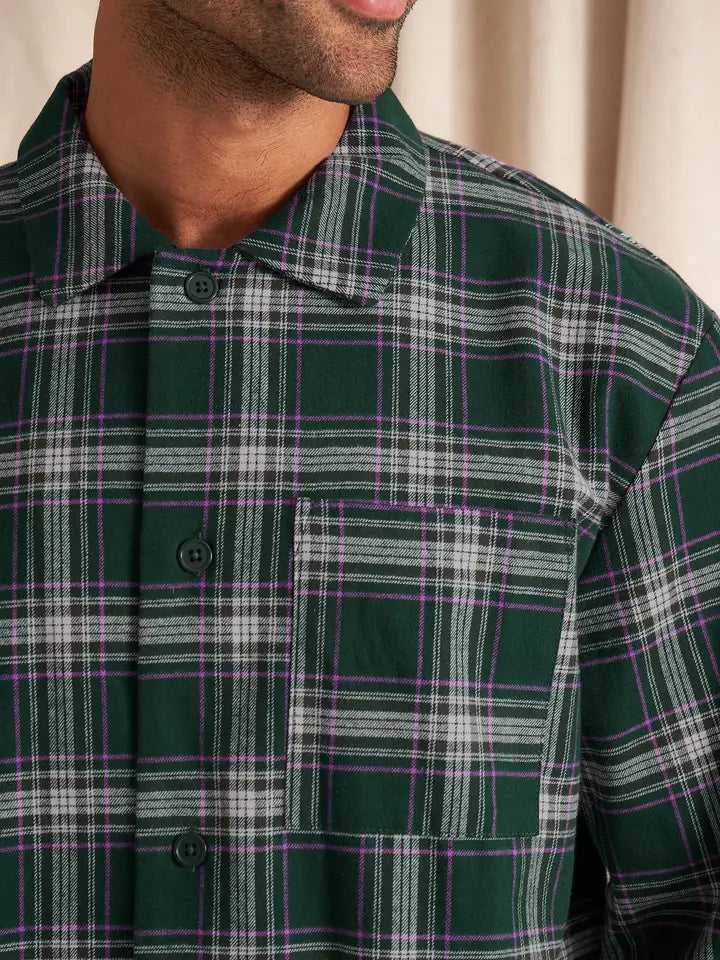 Alfie Plaid Pajama Set