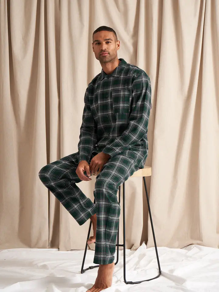 Alfie Plaid Pajama Set